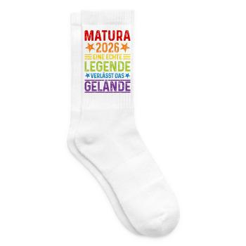 Matura 2026 : La véritable légende quitte le site - Chaussettes de tennis - blanc - Droite