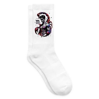 Scorpion_Astro_Homme - Tennissocken - Weiß - Rechts