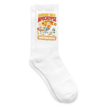 Garage Sale Apocalypse – Flohmarkt-Chaos - Tennissocken - Weiß - Rechts