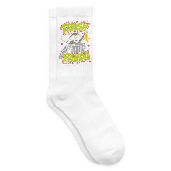 Trash Panda – Frecher Waschbär im Mülleimer - Tennissocken - Weiß - Rechts