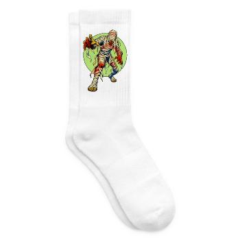 Mumie - Tennissocken - Weiß - Rechts