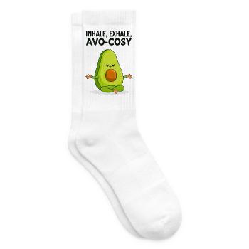Avocado - Avo-Cosy - Tennissocken - Weiß - Rechts