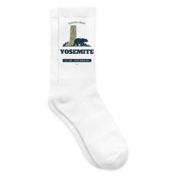 Yosemite Nationalpark Sequoia Grove - Tennissocken - Weiß - Rechts