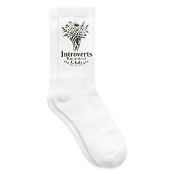 Introverts Botanischer Club - Tennissocken - Weiß - Rechts