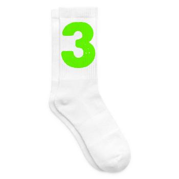 3 - Tennissocken - Weiß - Rechts