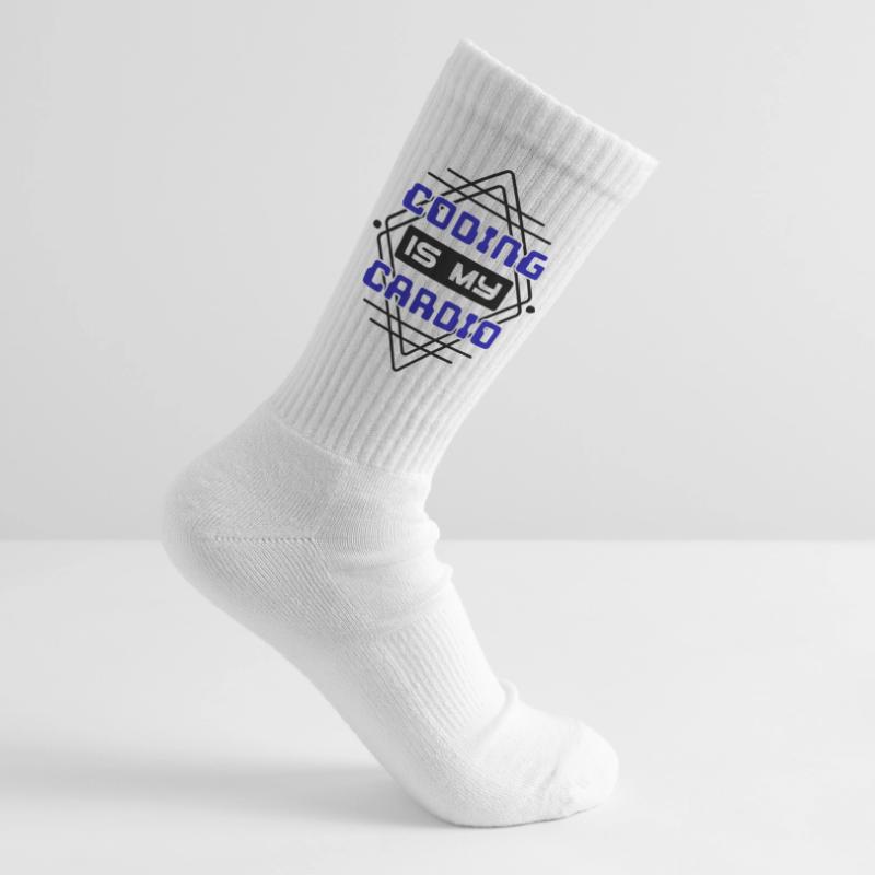Cooler Spruch Developer Coden Programmierer Code Tennissocken