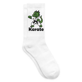 Karaté Dragon - Chaussettes de tennis - blanc - Droite