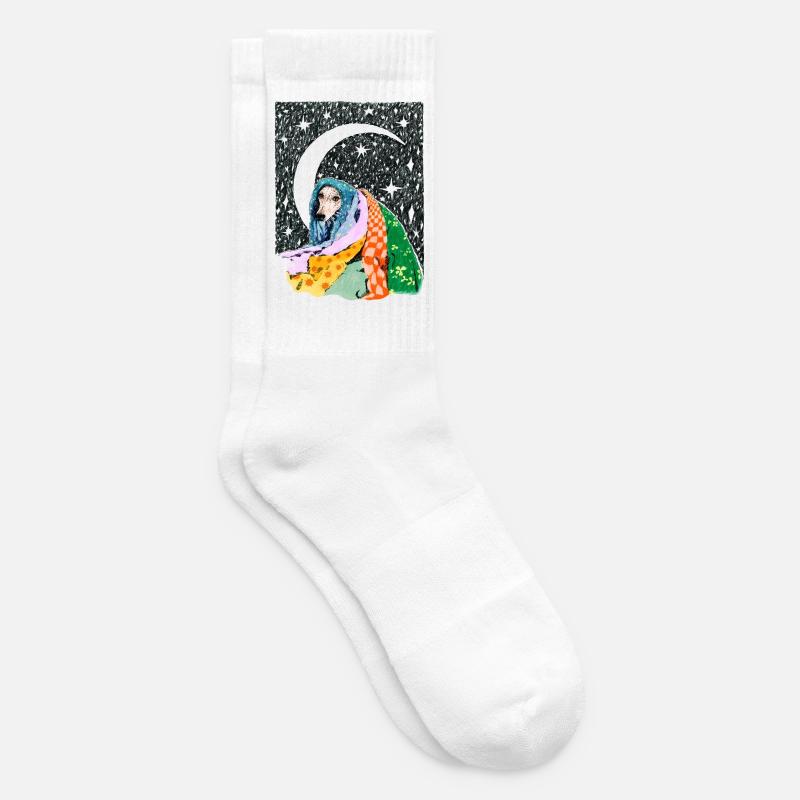 SOMNUS - Tennissocken - Weiß