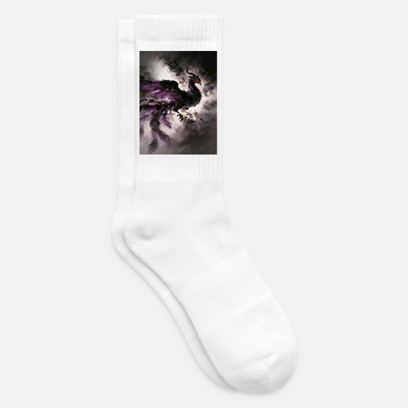 Le Crépuscule du Phénix Noir : Éclipse - Tennis socks - white