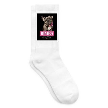 Naps CEO Girl - Tennis socks - white - Right