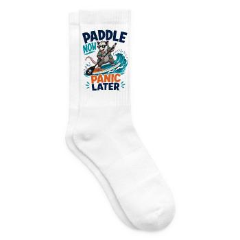 Impression arrière | SUP Paddleboard Board Stand Up Paddle - Chaussettes de tennis - blanc - Droite
