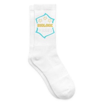 Biologe als Arbeit - Tennissocken - Weiß - Rechts