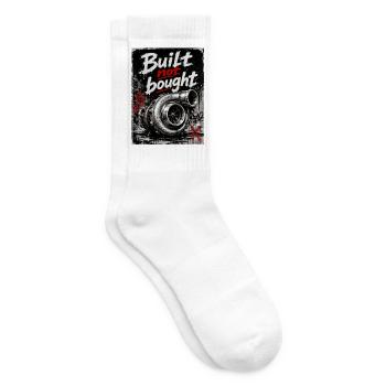Racer - built not bought - Tennis socks - white - Right