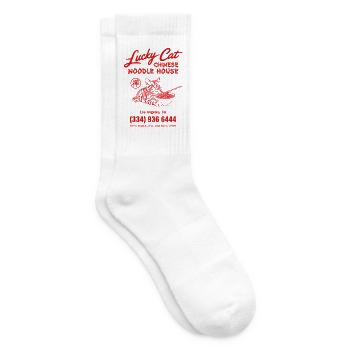 Lucky cat - Tennissocken - Weiß - Rechts