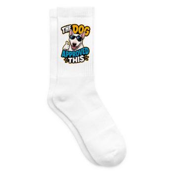 Bullterrier - Tennissocken - Weiß - Rechts