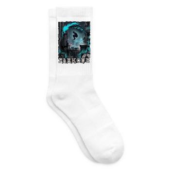 Parkour - Tennissocken - Weiß - Rechts