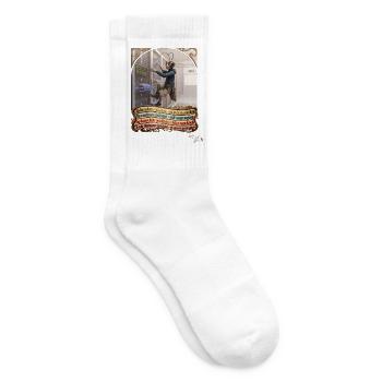 Heuschrecke JOGUE Software Entwickler IT Pop Art - Tennissocken - Weiß - Rechts