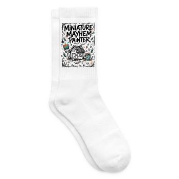 Miniaturen bemalen – Miniature Mayhem Painter - Tennissocken - Weiß - Rechts