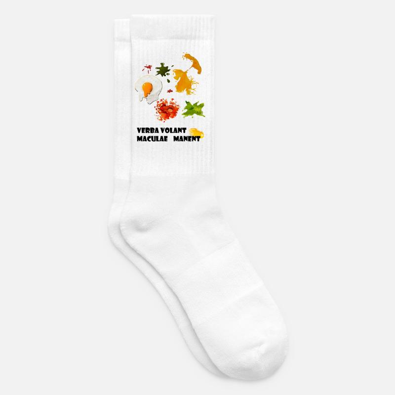Flecken - Tennissocken - Weiß