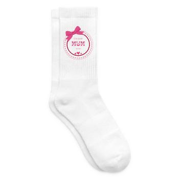 La meilleure maman de tous les temps – Heart Design - Chaussettes de tennis - blanc - Droite