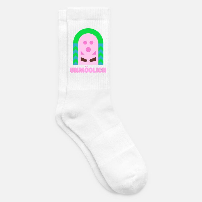 Unmöglich - Tennissocken - Weiß