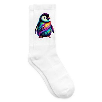 Pinguin - Tennissocken - Weiß - Rechts