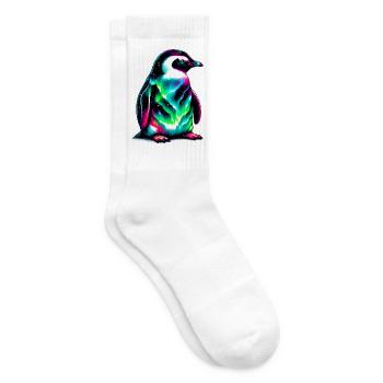 Pinguin - Tennissocken - Weiß - Rechts