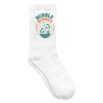 Bubble Buddies - Tennis socks - white - Right