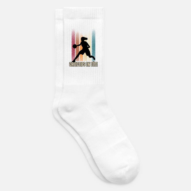 Objectifs en tête - Chaussettes de tennis - blanc