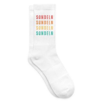 Sondeln__T-chemise - Chaussettes de tennis - blanc - Droite