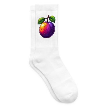 Plum - Tennis socks - white - Right