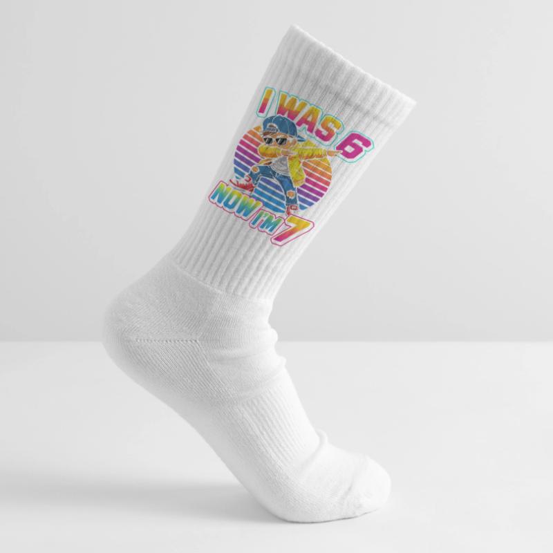 J'avais 6 ans, maintenant j'en ai 7 ! Tennis socks