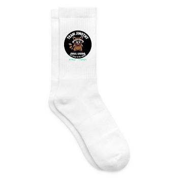 Wilde Legende Waschbär-Team Jimothy - Tennissocken - Weiß - Rechts