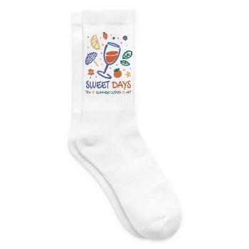 Spritzer Summer - Tennis socks - white - Right