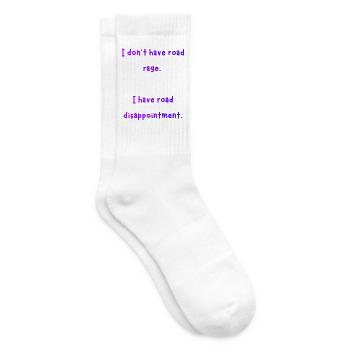 Straßenfrust Spruch Hoodie - Tennissocken - Weiß - Rechts