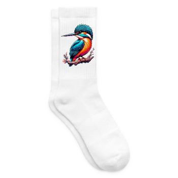 Eisvogel - Tennissocken - Weiß - Rechts