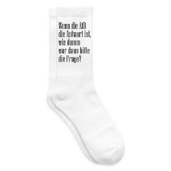 Question - Tennis socks - white - Right