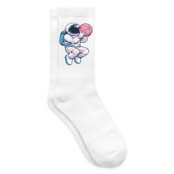 Astro Hoops: Lunar Dunk - Tennis socks - white - Right