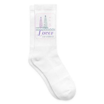 stay hydrated - Tennis socks - white - Right
