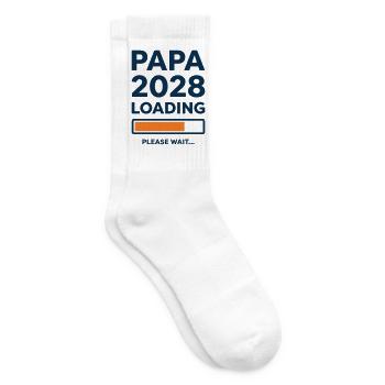 Dad 2028 Loading - Tennis socks - white - Right