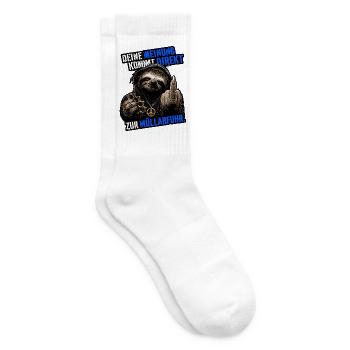Your opinion directly on garbage collection - Tennis socks - white - Right