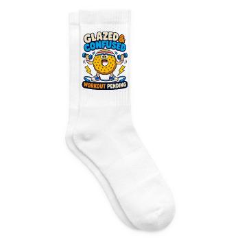 Entraînement Glazed & Confused en attente - Chaussettes de tennis - blanc - Droite