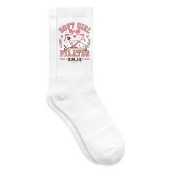  Meditation Pilates REFORMER-PRINCESS-PILATES Yoga - Tennissocken - Weiß - Rechts