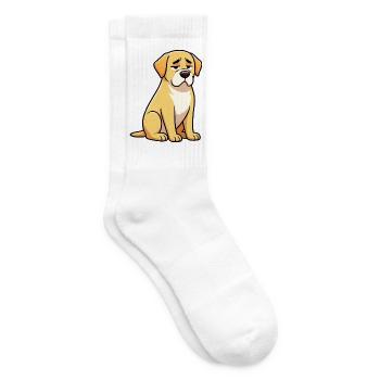 Labrador Labradorbesitzer Labradorliebhaber Labbi - Tennissocken - Weiß - Rechts