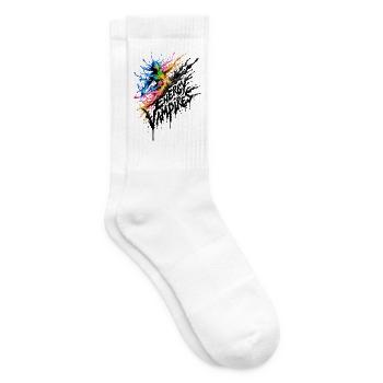 Guard My Peace - Engergy Vampires - Tennissocken - Weiß - Rechts