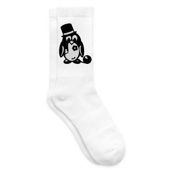 baccalauréat pingouin - Chaussettes de tennis - blanc - Droite