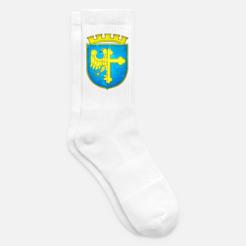 Opole - Polen - Tennissocken - Weiß