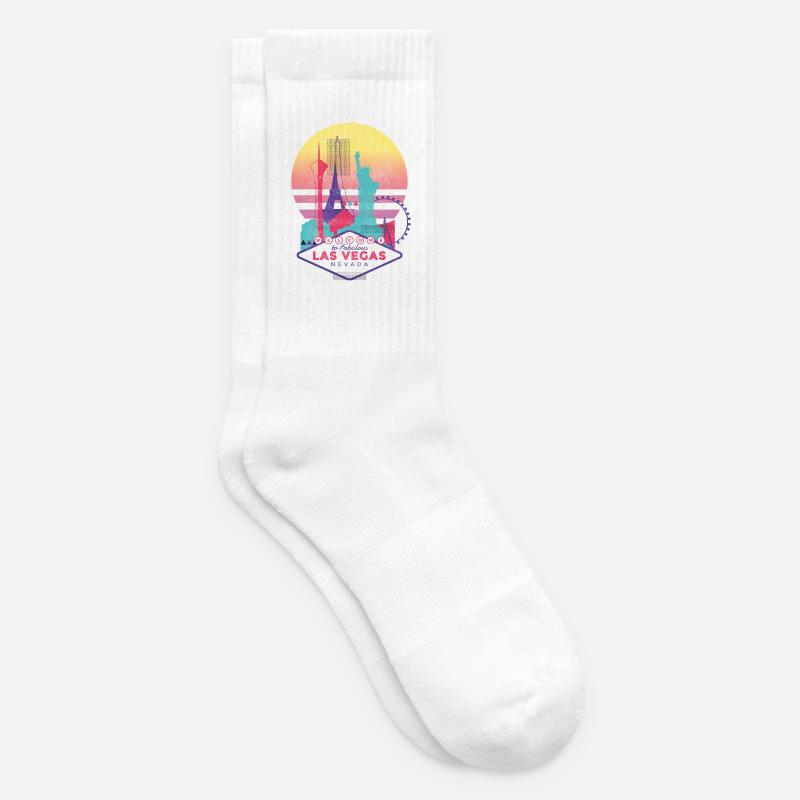Las Vegas - Tennissocken - Weiß