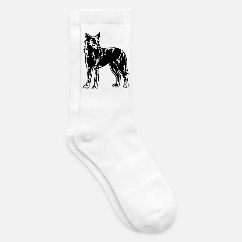 Hollandse Herder - Chaussettes de tennis - blanc