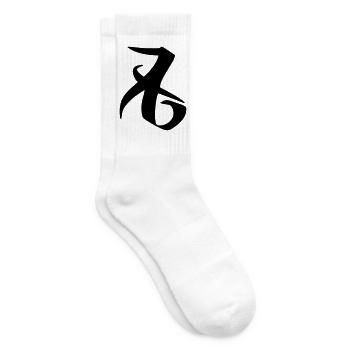 Rune d’amour Chasseurs d’ombres - Chaussettes de tennis - blanc - Droite